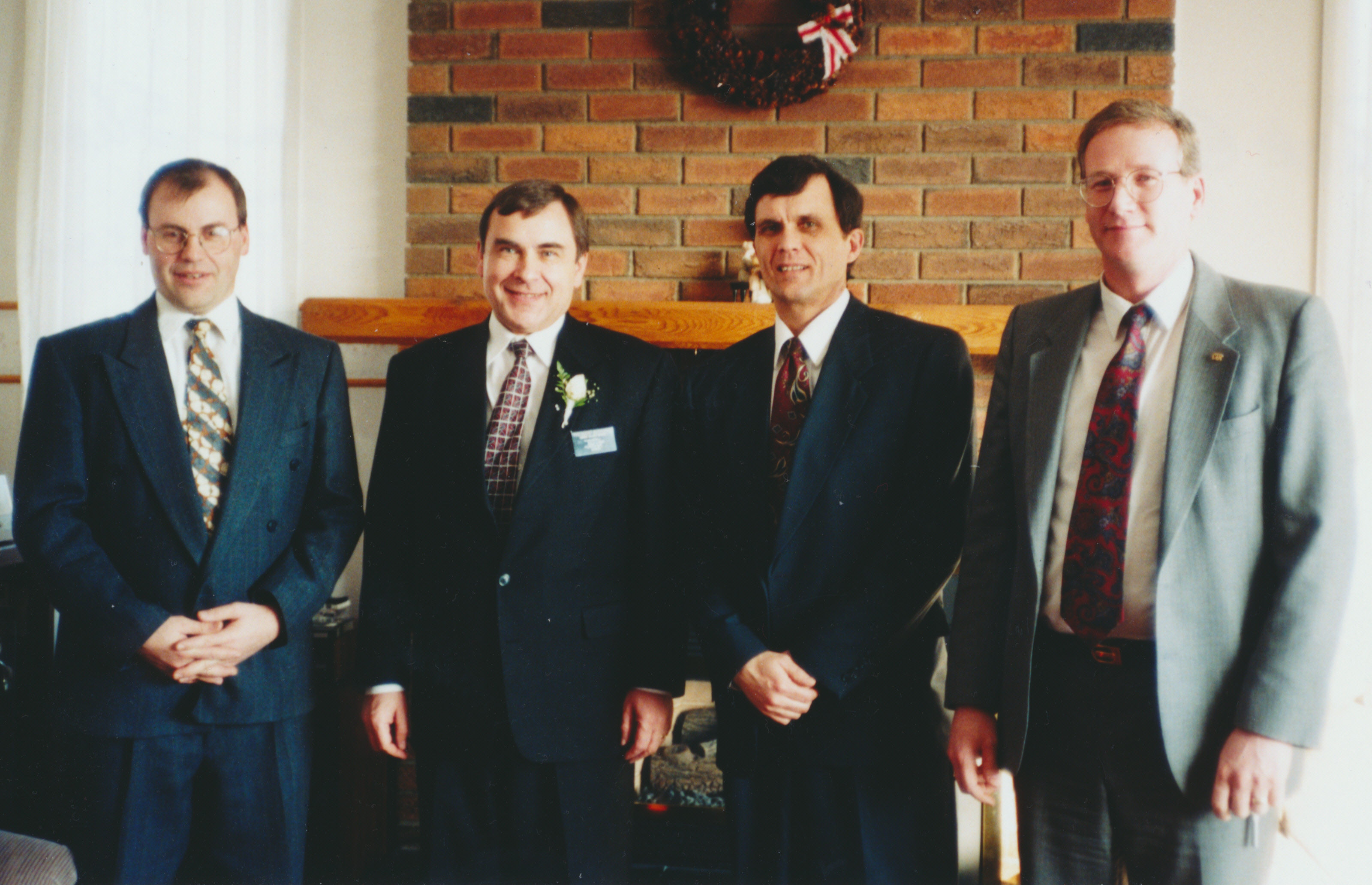 several men standing together