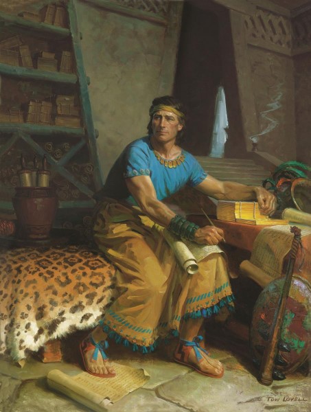 pintura de Mormon